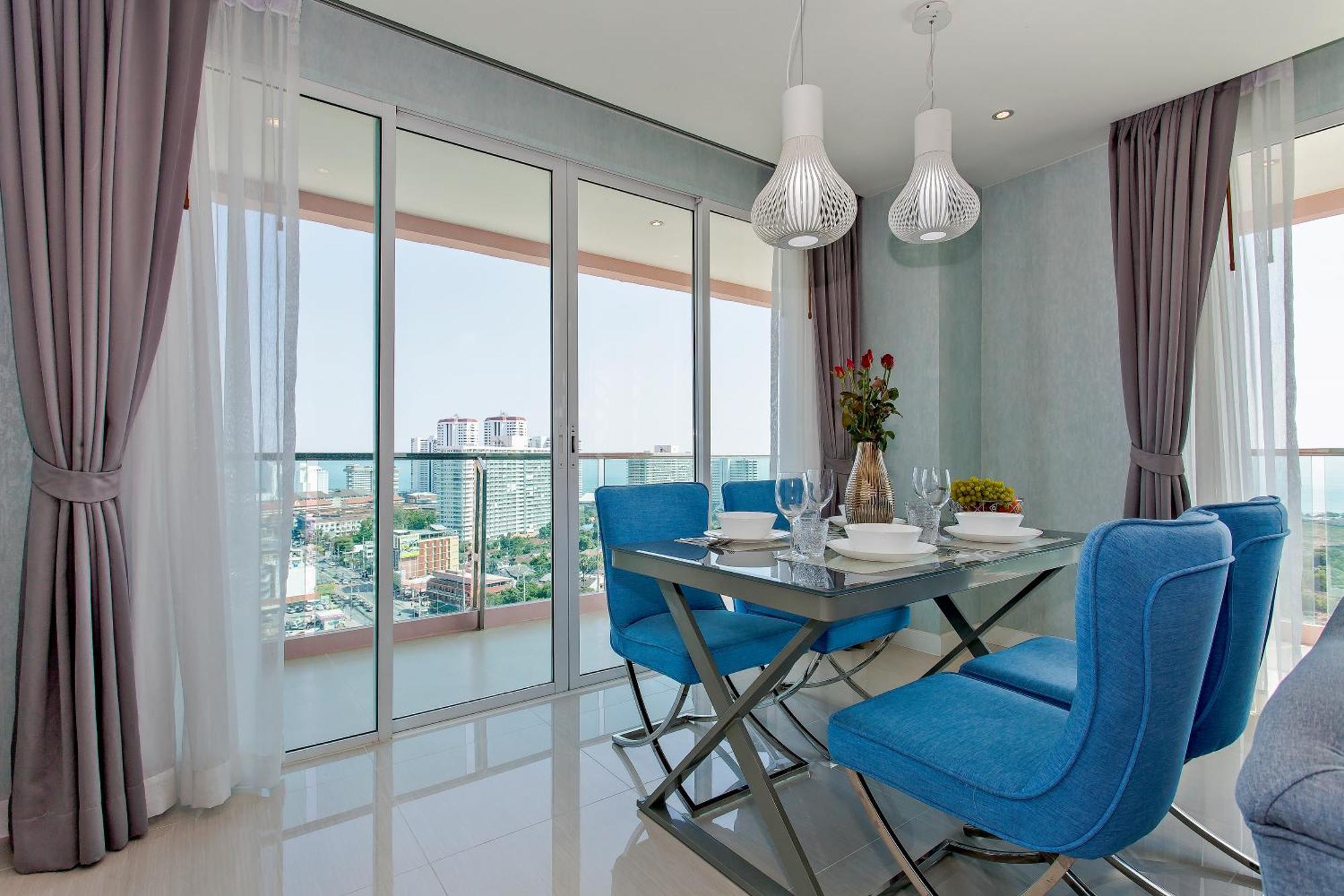 Grande Carribean - Seaview - Jomtien -Free Taxi From The Airport Apartment Pattaya Ruang foto