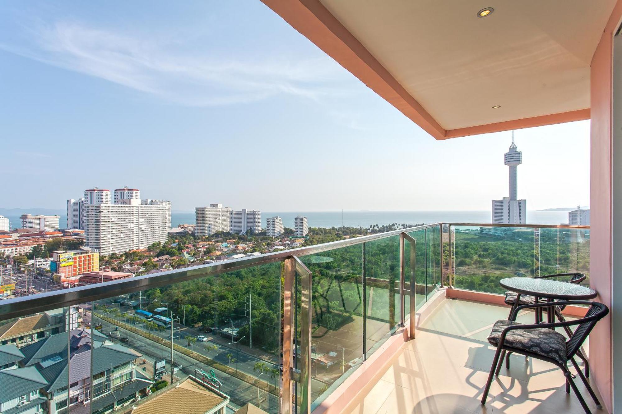 Grande Carribean - Seaview - Jomtien -Free Taxi From The Airport Apartment Pattaya Ruang foto